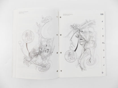 BMW 1997 R 1200 ELECTRICAL CIRCUIT DIAGRAMS MANUAL BOOK SCHEMATIC 01999799679 - MotoRaider