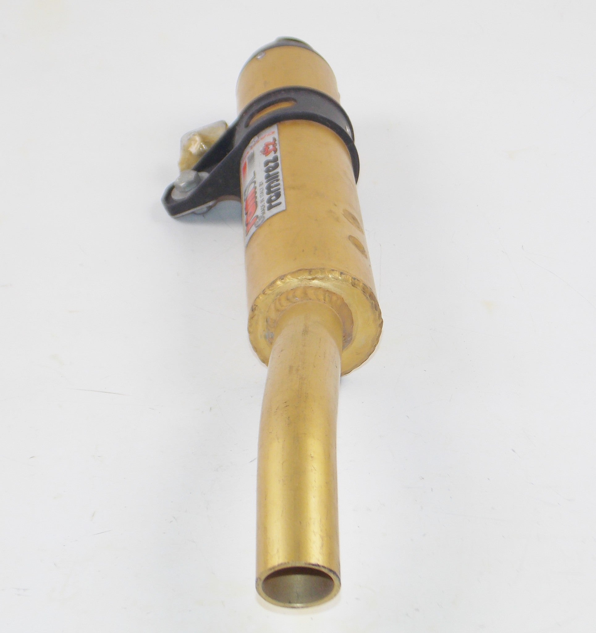 RAMIREZ RAMSIL CAGIVA EXHAUST PIPE MUFFLER SILENCER OVERALL L=455 INLET OD=35mm - MotoRaider