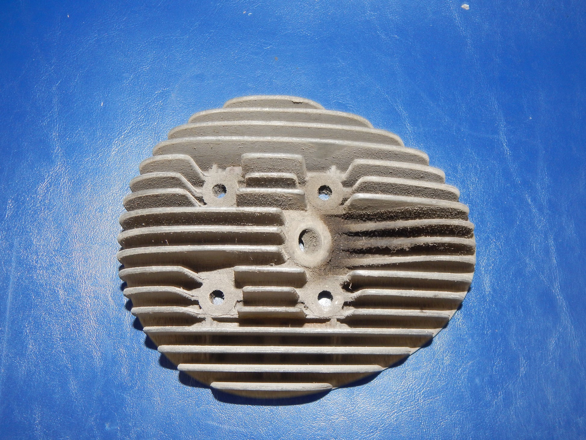 VINTAGE BIANCHI MOTORCYCLE CYLINDER HEAD DOME D=55mm ENGINE MOTOR ITALY - MotoRaider