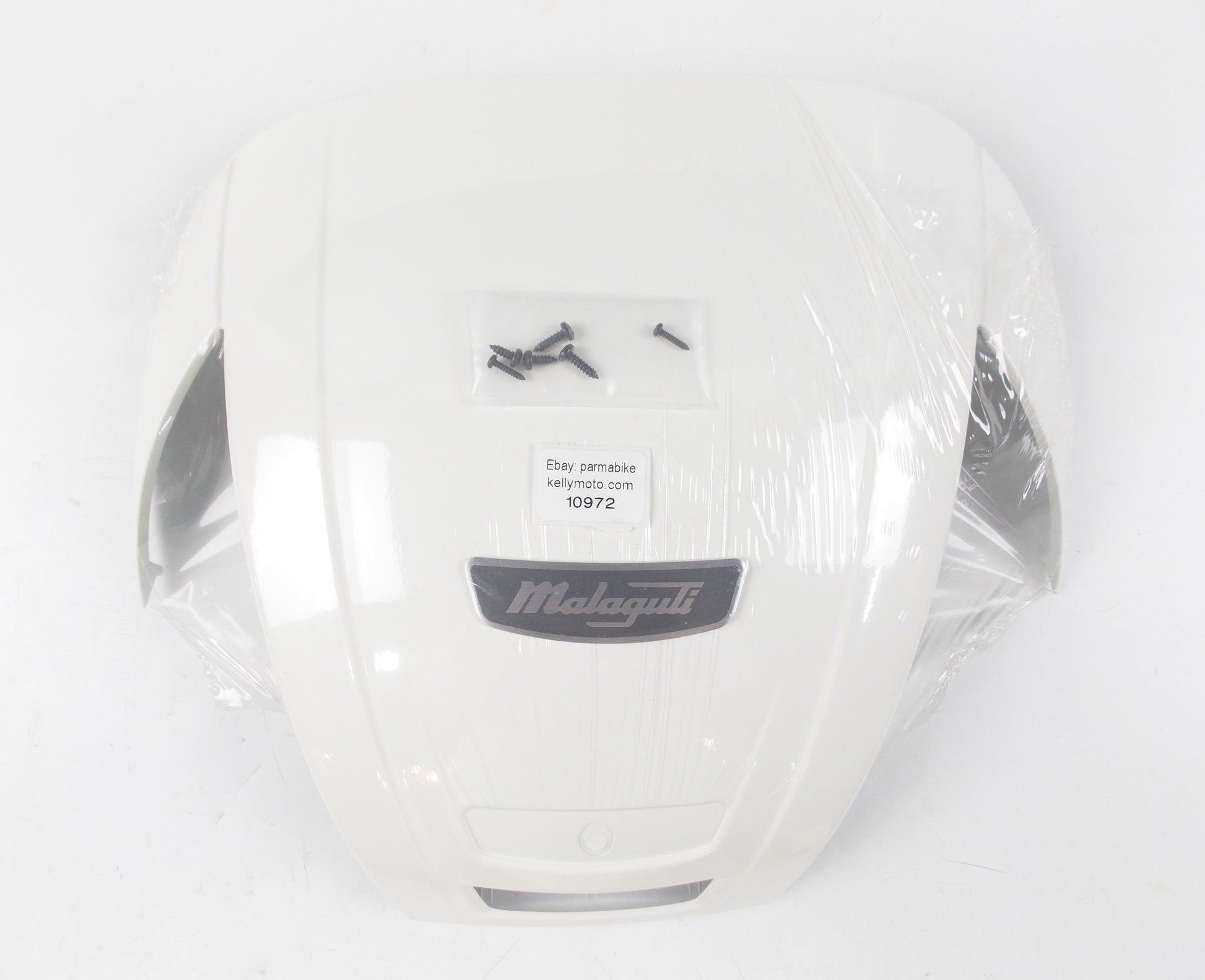 OEM MALAGUTI PASSWORD 250/BLOG 125 TOP CASE COVER PANEL 065.111.75 IVORY WHITE - MotoRaider