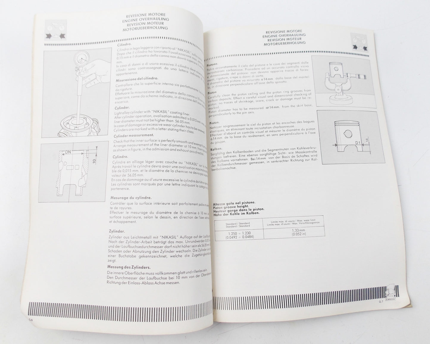 1985 CAGIVA ELEFANT-2 125cc WORKSHOP MANUAL REPAIR MAINTENANCE BOOK 49641 - MotoRaider