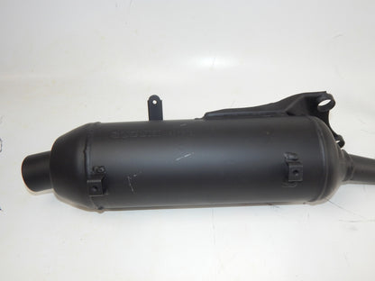 OEM NOS 1997-2000 SUZUKI KATANA 50 SCOOTER BLACK EXHAUST MUFFLER PIPE *35E7* - MotoRaider