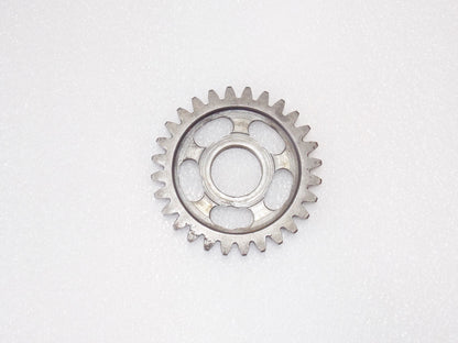 HUSQVARNA 1973 CR 125 WR 125 2nd GEAR SPROCKET SHAFT 28T OEM 161240701 - MotoRaider
