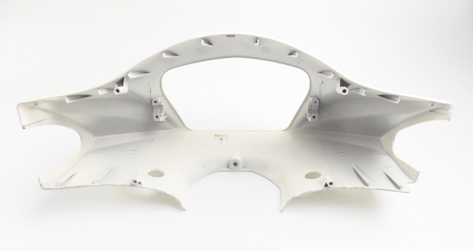OEM PEUGEOT 2010-2014 TWEET SCOOTER CREAM FRONT HANDLEBAR HEADLIGHT COVER 801978 - MotoRaider