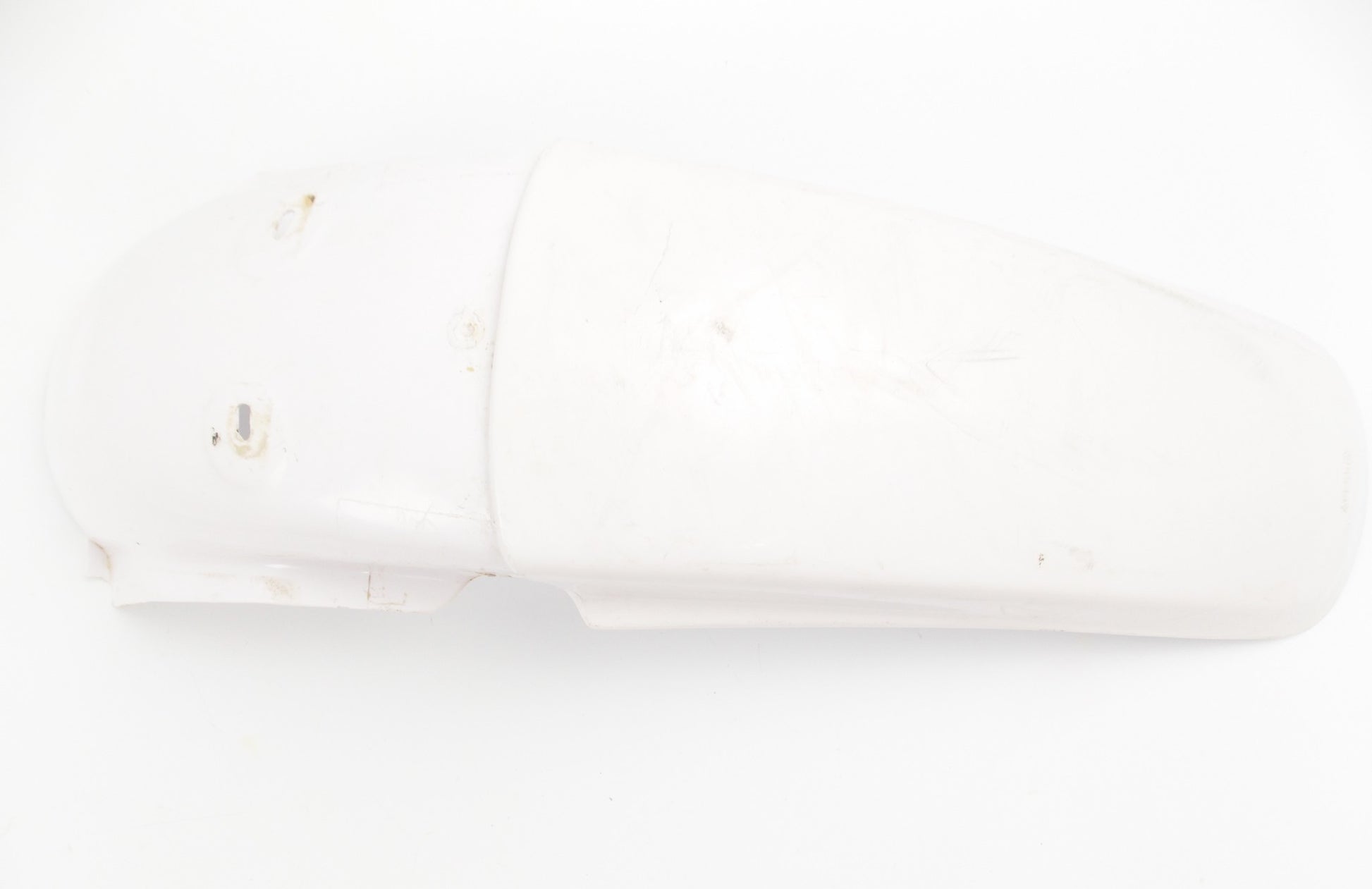 YAMAHA 1990 YZ 125 WHITE MUDGUARD REAR FENDER MUDDER - MotoRaider