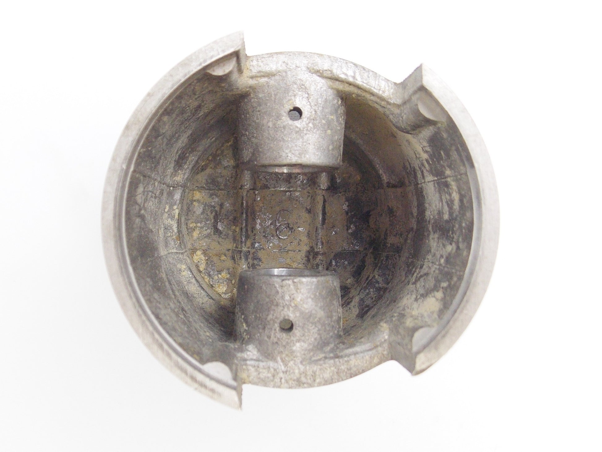 DINAMIN PISTON + RINGS 55.4 mm PARILLA 125 cc MOTOR ENGINE ITALY - MotoRaider