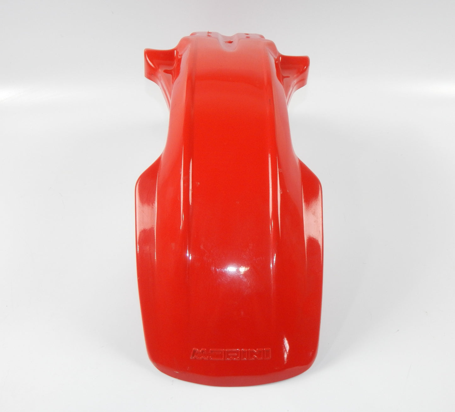 1980's MORINI CAMEL 501 ENDURO FRONT FENDER MUD GUARD RED PLASTIC VINTAGE ITALY - MotoRaider