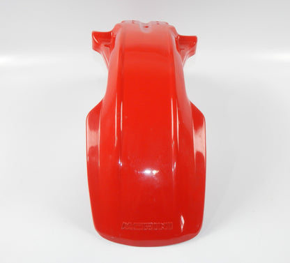 1980's MORINI CAMEL 501 ENDURO FRONT FENDER MUD GUARD RED PLASTIC VINTAGE ITALY - MotoRaider