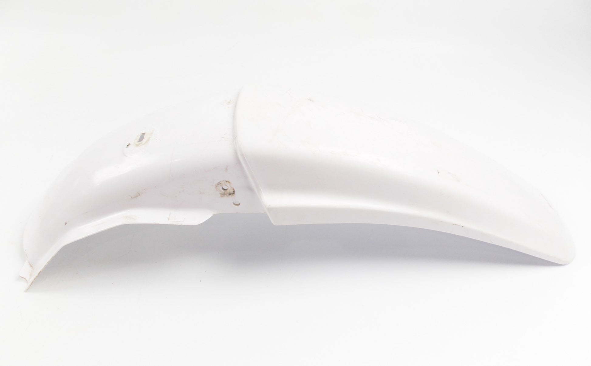 YAMAHA 1990 YZ 125 WHITE MUDGUARD REAR FENDER MUDDER - MotoRaider