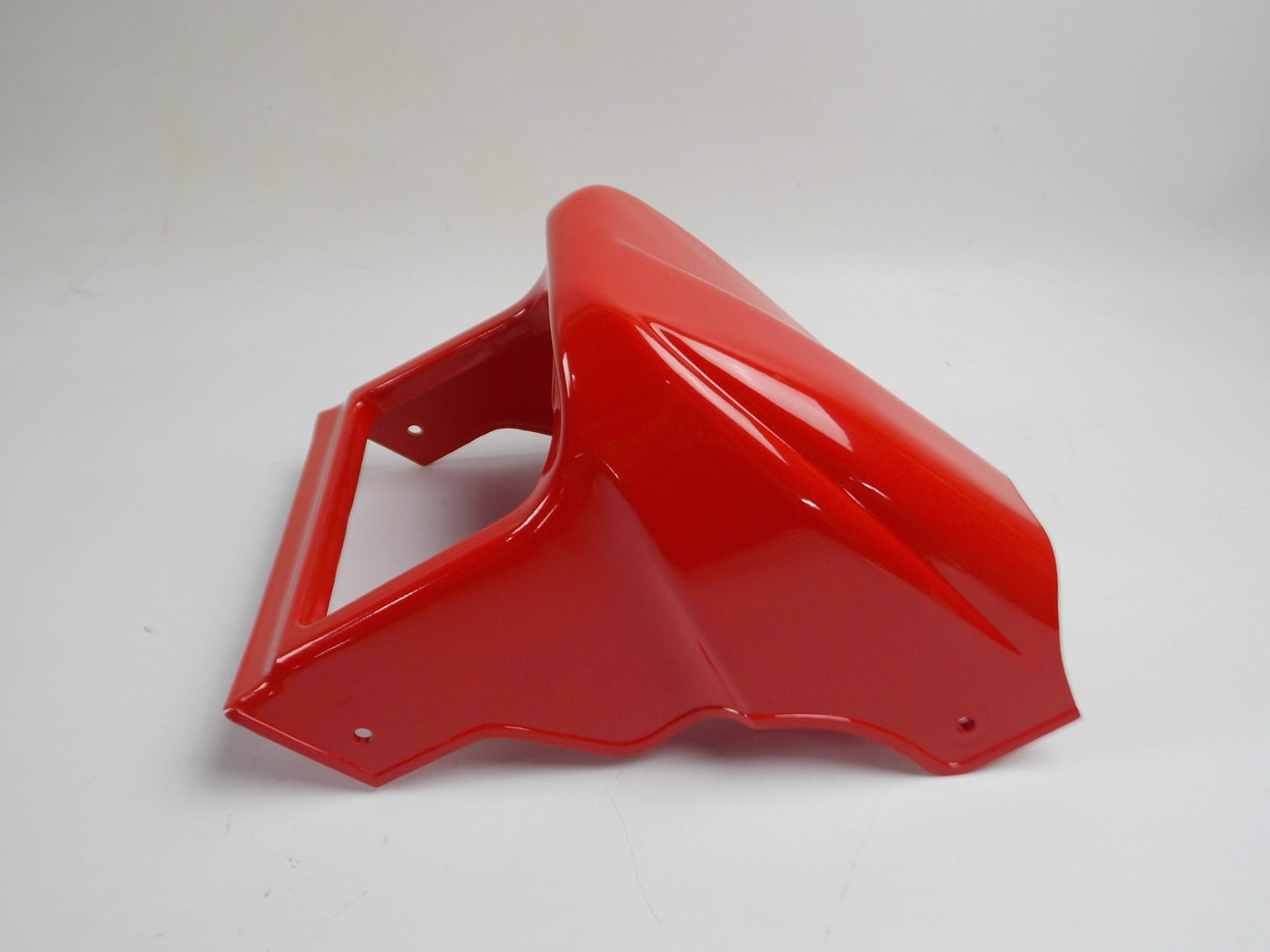 NOS OEM LAVERDA LB1 125 SPORT UNDER MOTOR BELLY PAN FAIRING COVER RED 61922570 - MotoRaider
