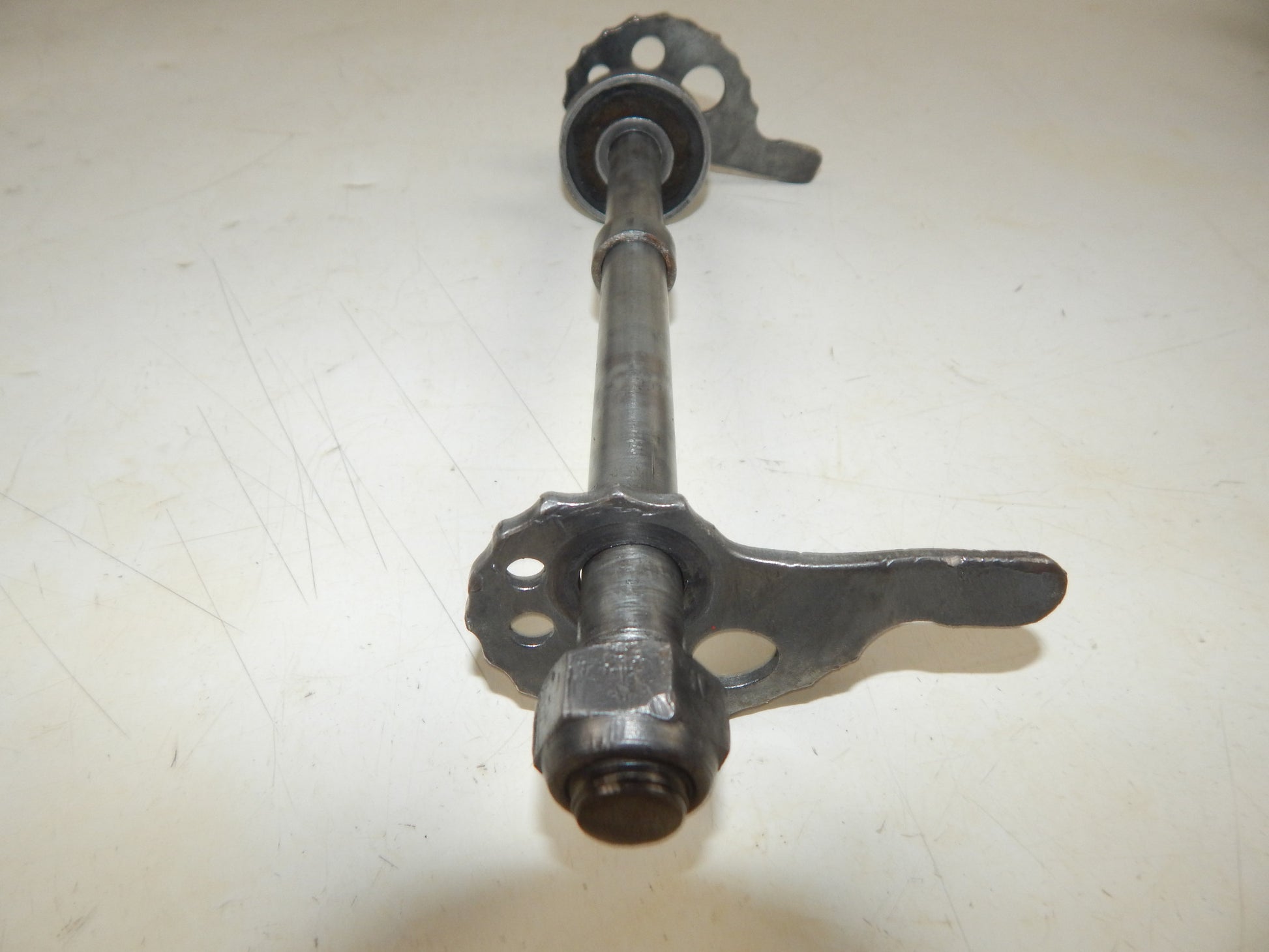 70's FANTIC MOTOR 125 TRIAL REAR WHEEL PIN BOLT AXLE+CHAIN ADJUSTER+NUT VINTAGE - MotoRaider