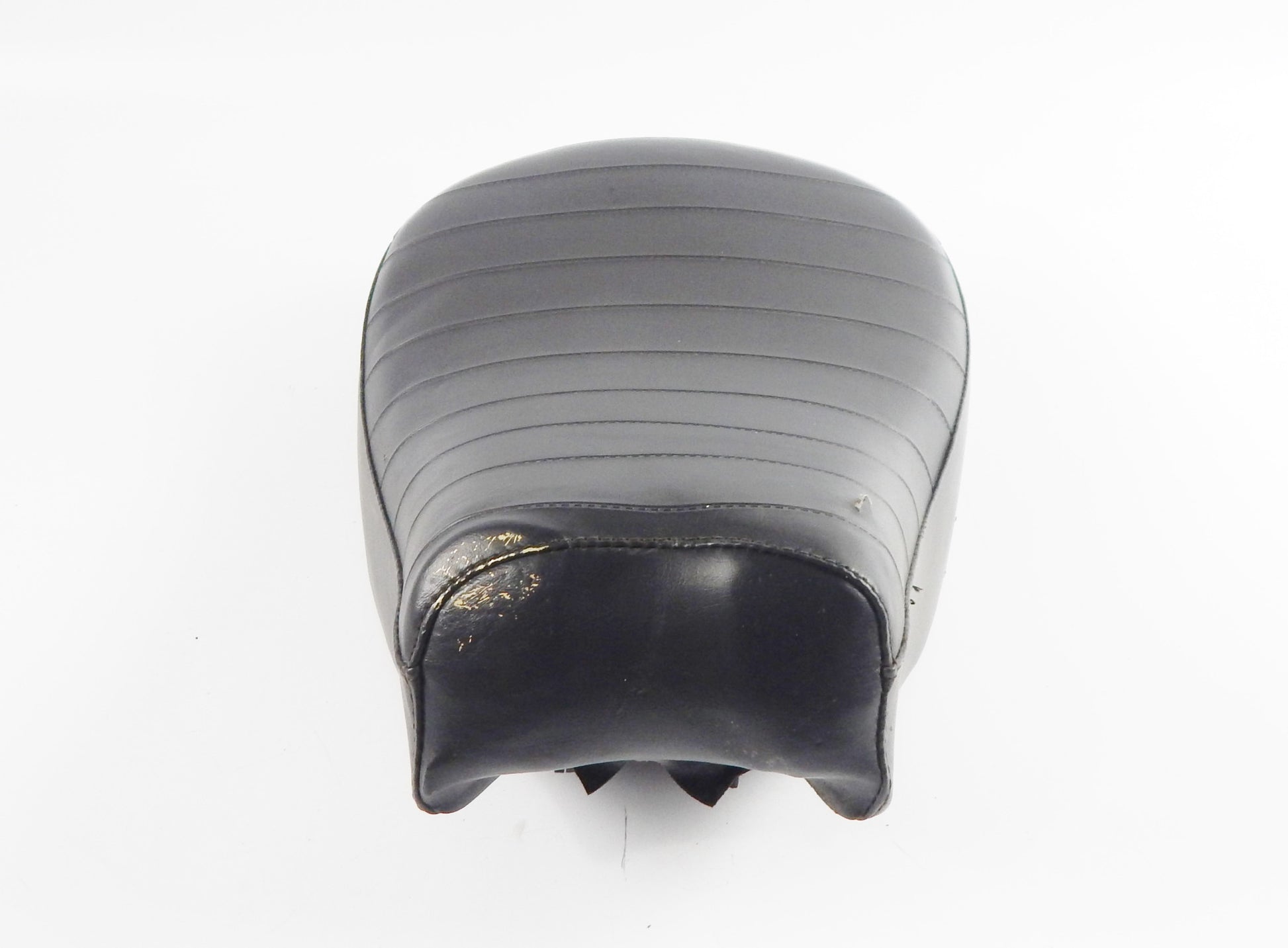 NISA SADDLE SEAT BLACK L=16" W=10" MORINI GARELLI BENELLI GUZZI MV VINTAGE ITALY - MotoRaider