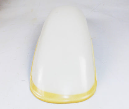 VINTAGE WHITE MOTOCROSS REAR FENDER L=22" W=7.5" MAV BETA CAGIVA GILERA APRILIA - MotoRaider