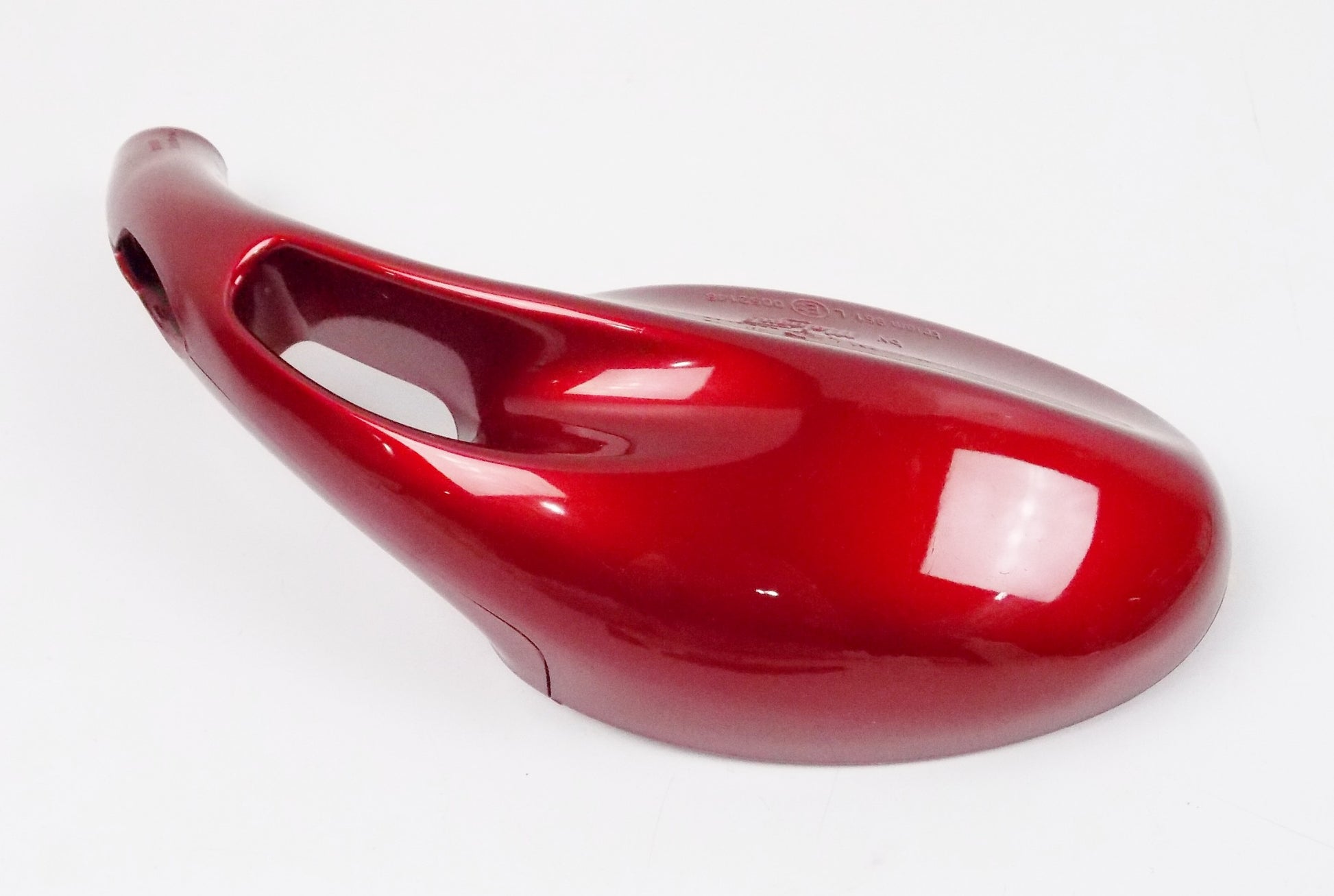 NOS OEM MALAGUTI PHANTOM RH REAR VIEW MIRROR DARK RED 088.019.91 - MotoRaider