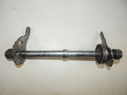 70's FANTIC MOTOR 125 TRIAL REAR WHEEL PIN BOLT AXLE+CHAIN ADJUSTER+NUT VINTAGE - MotoRaider