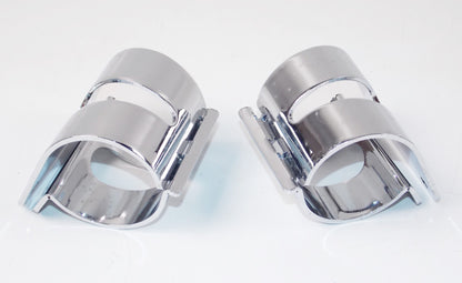 NOS GIVI WINSHIELD CHROME MOUNTING BRACKET KIT SUZUKI VZ800 Marauder AS135A2 - MotoRaider