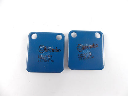 BREMBO YAMAHA ATV YFM 200 250 350 400 450 BRAKE PADS FRONT WHEEL 07.HO09.06 - MotoRaider