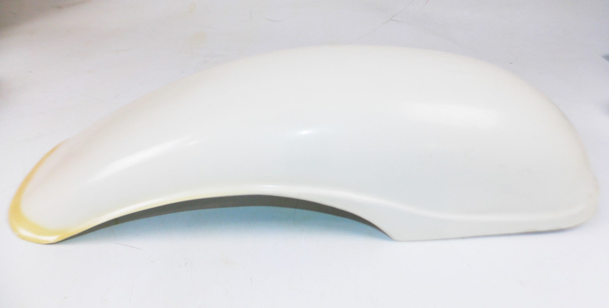 VINTAGE WHITE MOTOCROSS REAR FENDER L=22" W=7.5" MAV BETA CAGIVA GILERA APRILIA - MotoRaider