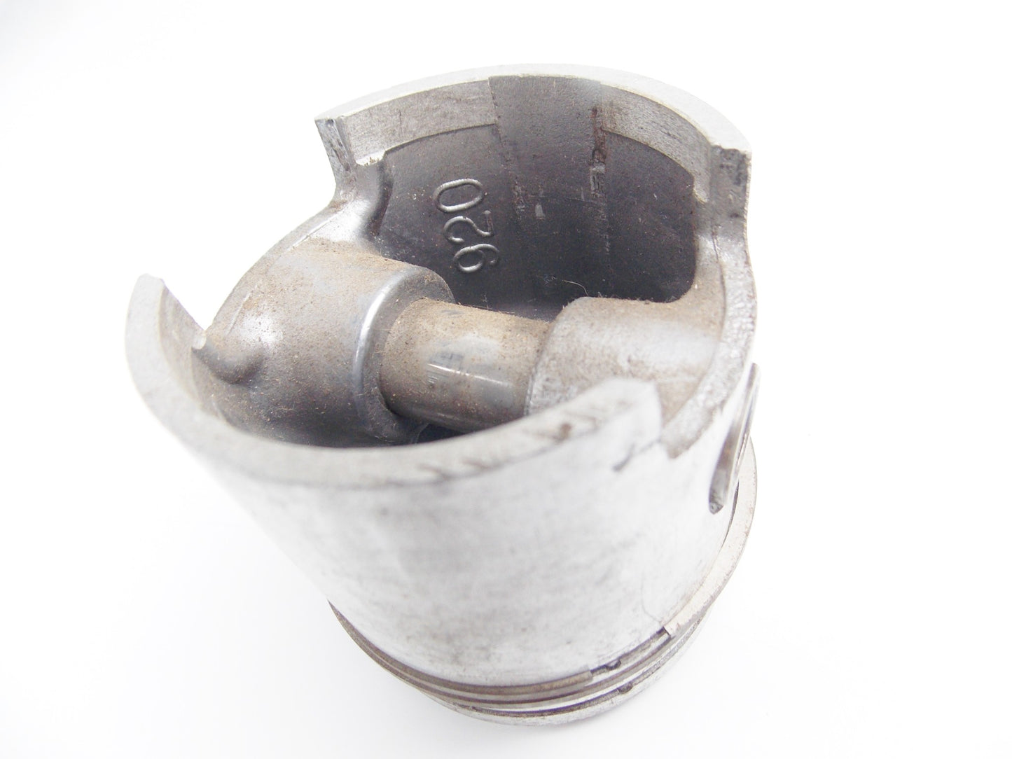 METEOR PISTON + PIN + RINGS DIAMETER 64 mm LAMBRETTA SCOOTER MOTOR ITALY - MotoRaider