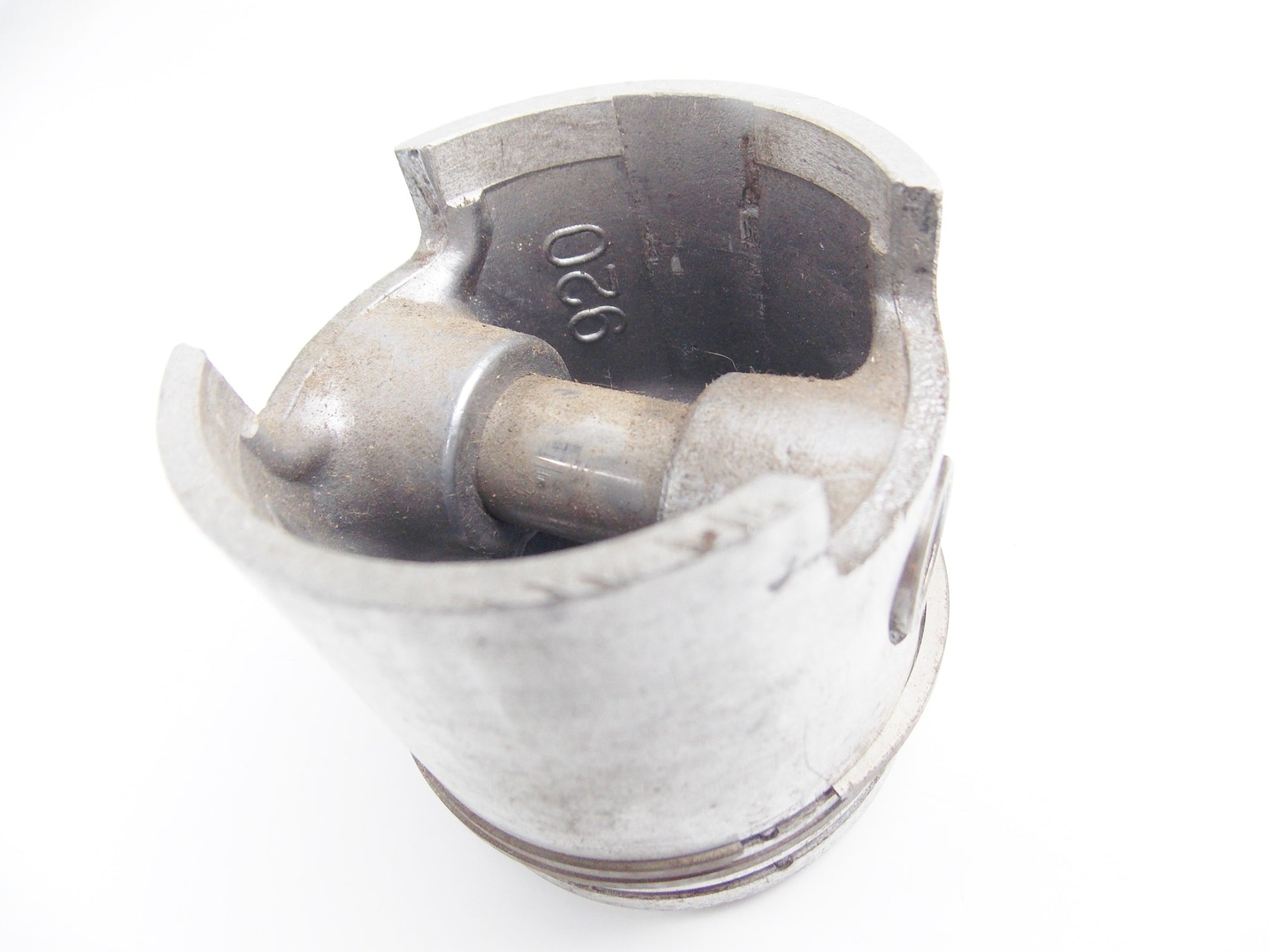METEOR PISTON + PIN + RINGS DIAMETER 64 mm LAMBRETTA SCOOTER MOTOR ITALY - MotoRaider