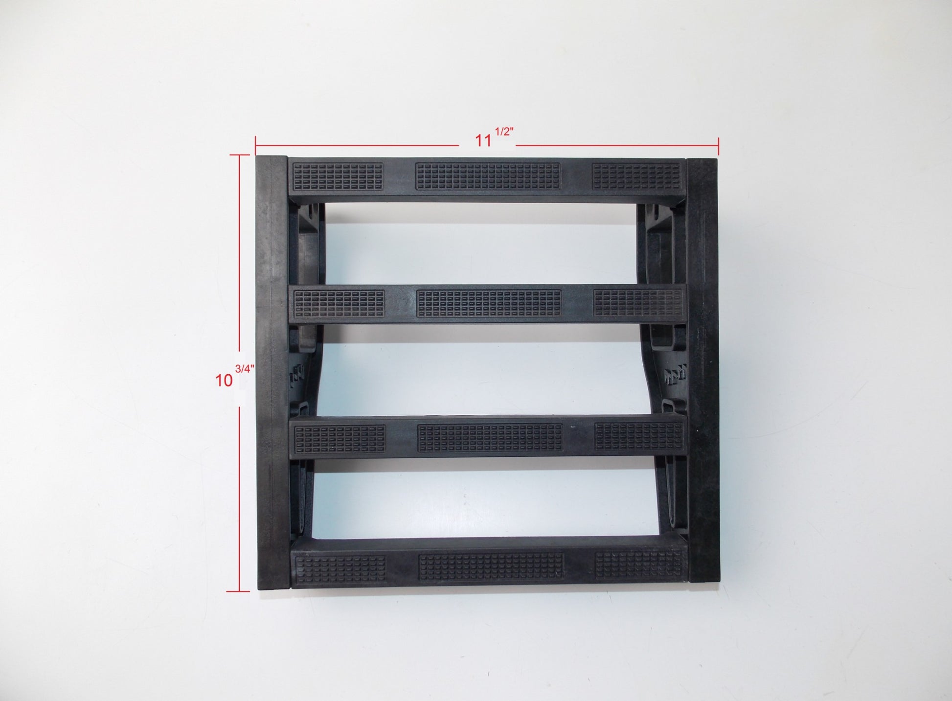 ELITE TOP CASE LUGGAGE PLASTIC CARRIER PLASTIC RACK 11.50"x10.75" YAMAHA TT600 - MotoRaider