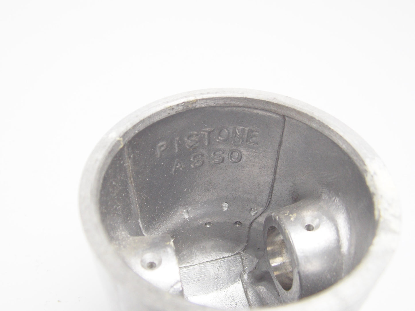 NOS ASSO WERKE PISTON + RINGS + PIN + CLIPS DIAMETER 55.2 mm 4 STROKE MOTOR - MotoRaider