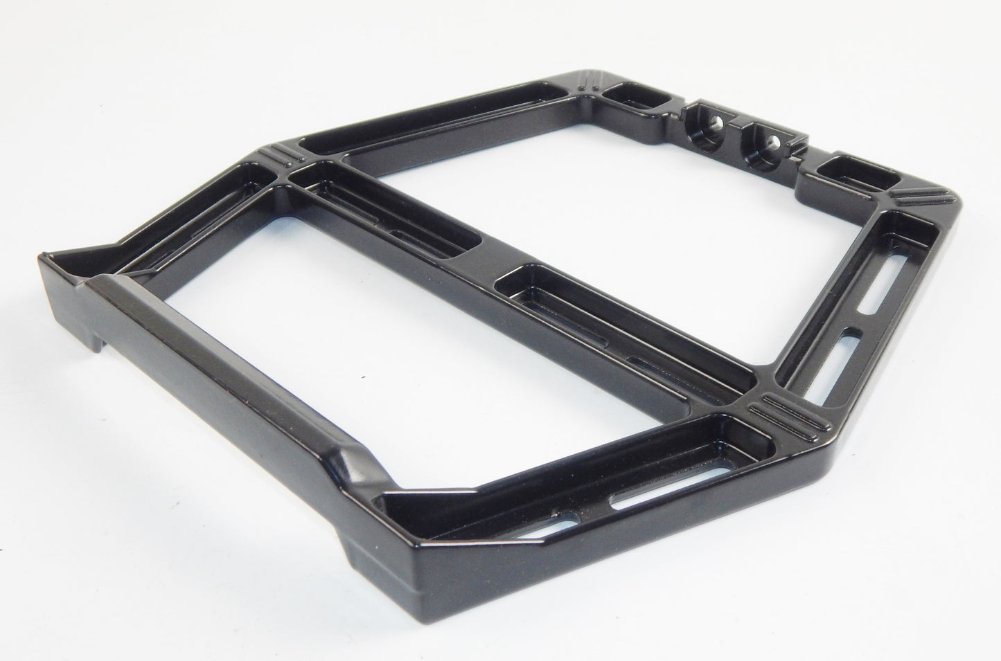 UNIVERSAL VINTAGE MOTORCYCLE SCOOTER TOP CASE LUGGAGE RACK+HARDWARE GUZZI CAGIVA - MotoRaider