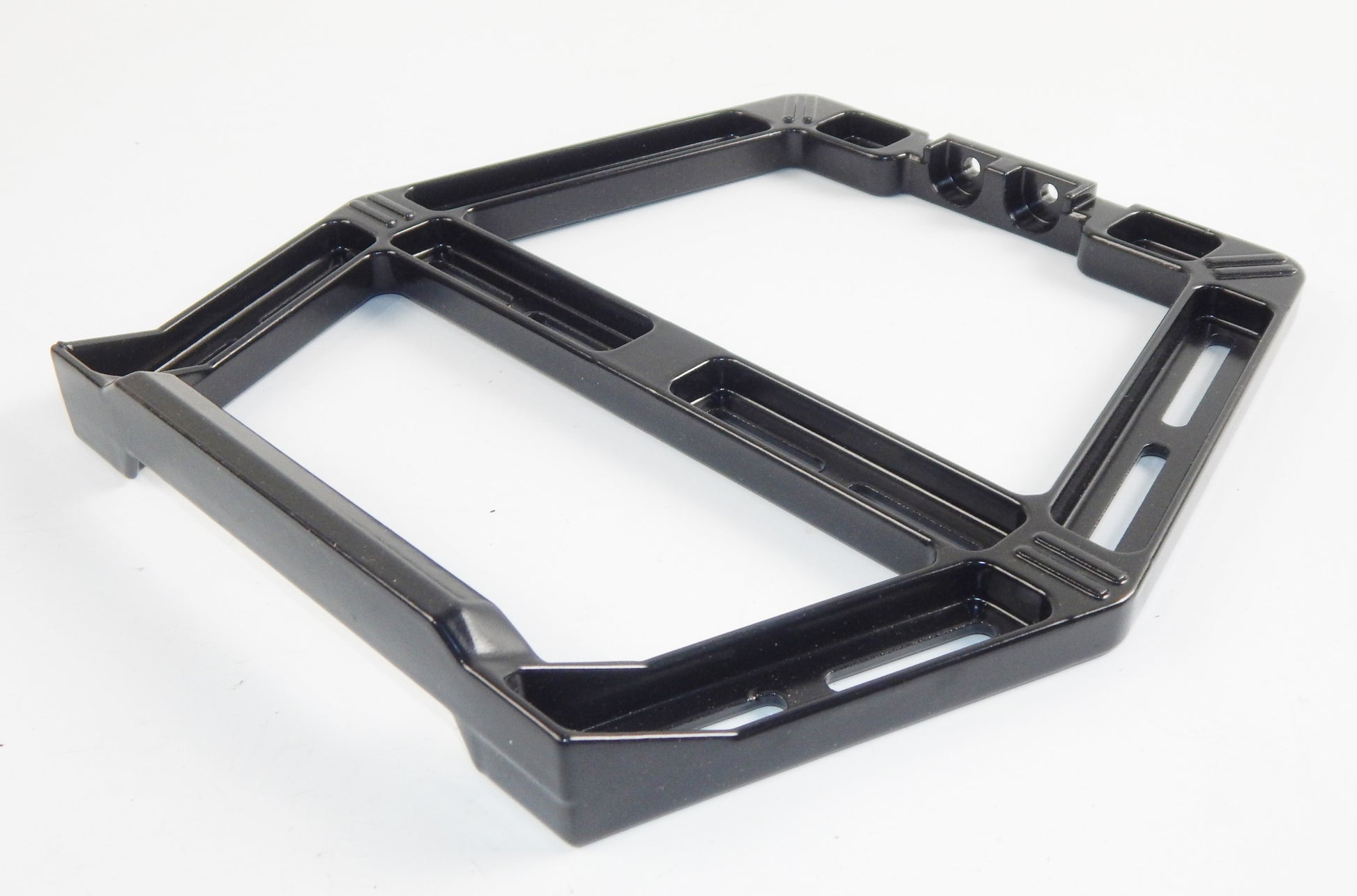 UNIVERSAL VINTAGE MOTORCYCLE SCOOTER TOP CASE LUGGAGE RACK+HARDWARE GUZZI CAGIVA - MotoRaider