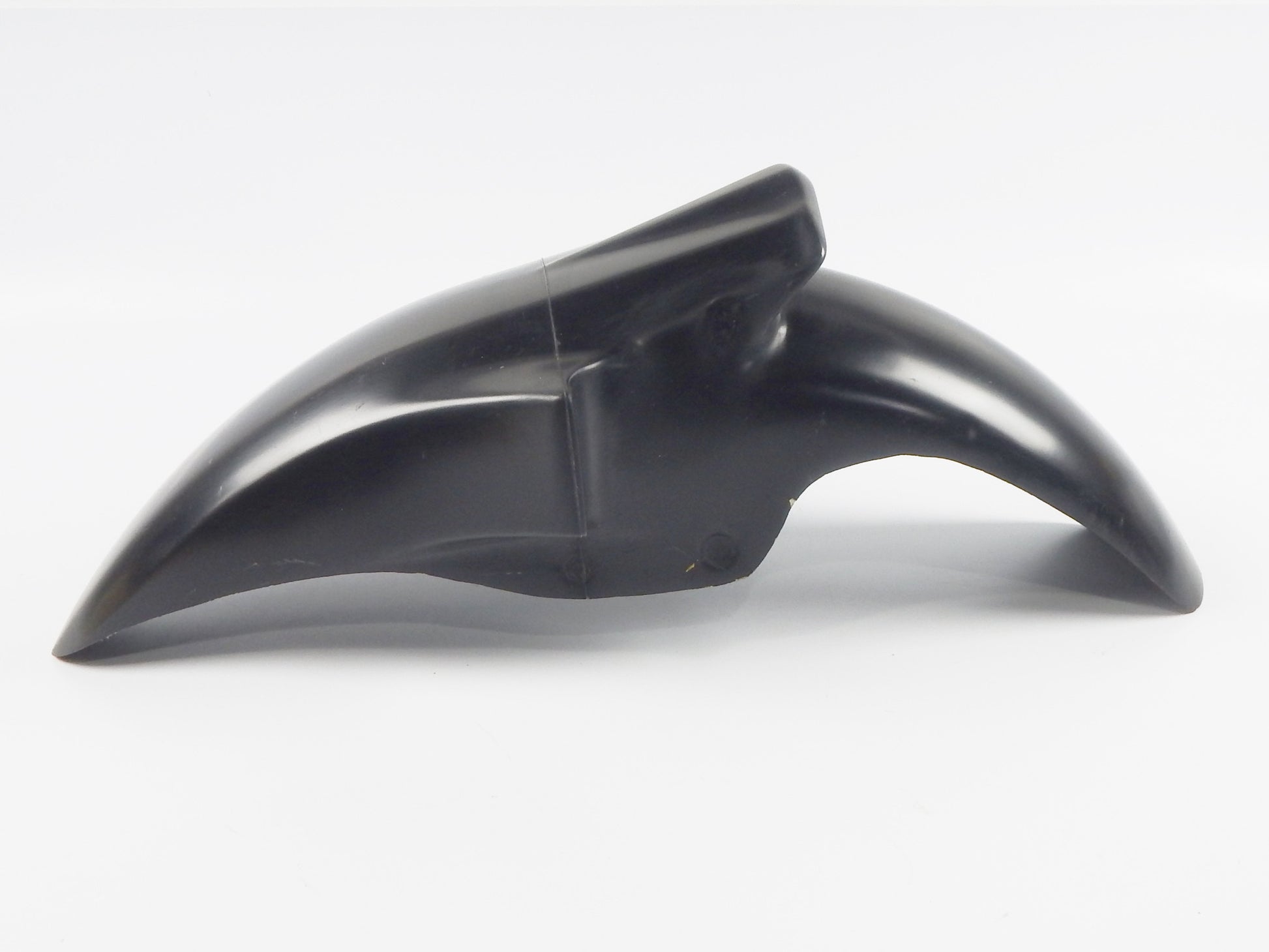 1980's DUCATI PANTAH 500/600 FRONT FENDER MUD GUARD FIBERGLASS BLACK VINTAGE - MotoRaider
