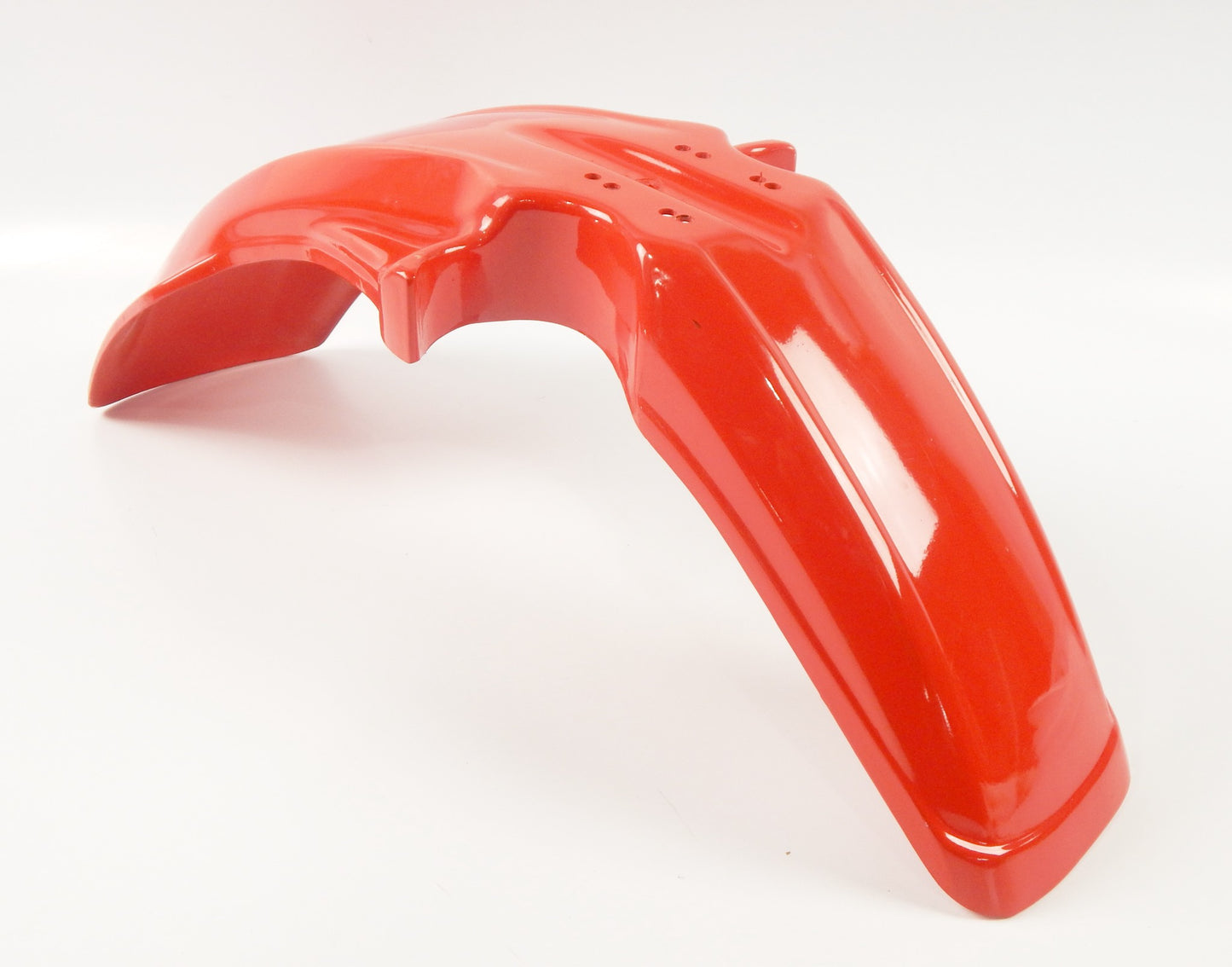 1980's MORINI CAMEL 501 ENDURO FRONT FENDER MUD GUARD RED PLASTIC VINTAGE ITALY - MotoRaider
