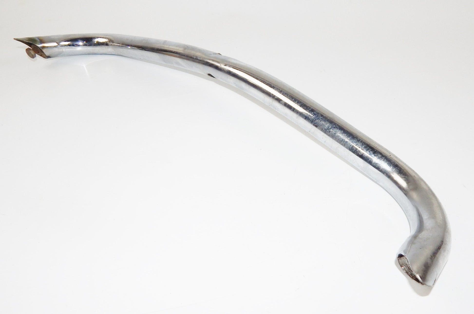 1PR 1960's VW BEETLE REAR BUMPER OVER RIDE TUBES CHROMED VINTAGE CABRIO COUPE - MotoRaider