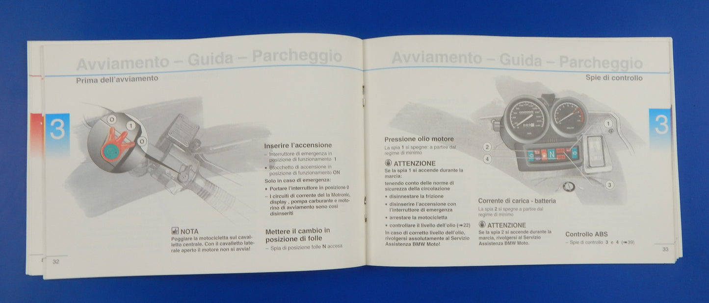 OEM BMW R100R 1993 R100RS USER MAINTENANCE OWNERS MANUAL BOOK 01449799044 - MotoRaider