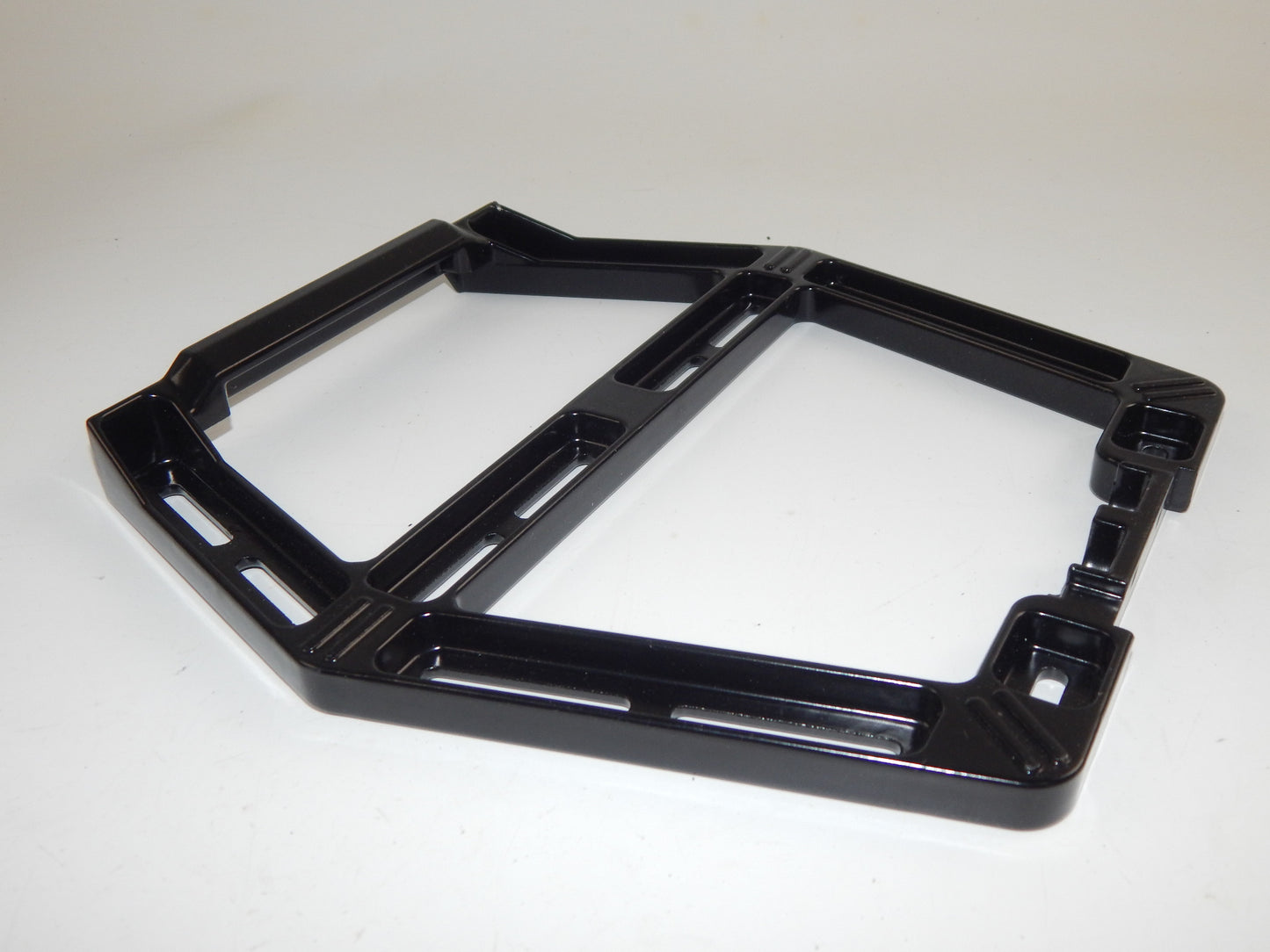 UNIVERSAL VINTAGE MOTORCYCLE SCOOTER TOP CASE LUGGAGE RACK+HARDWARE GUZZI CAGIVA - MotoRaider