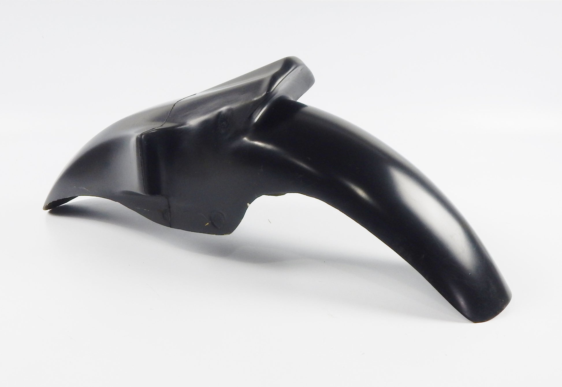 1980's DUCATI PANTAH 500/600 FRONT FENDER MUD GUARD FIBERGLASS BLACK VINTAGE - MotoRaider
