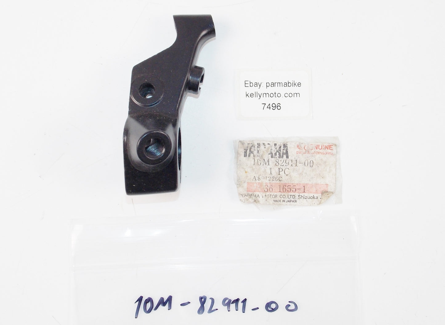 NOS OEM 1982-2010 YAMAHA XV535/1000/1100/750/250/500 LEVER HOLDER 1 10M-82911-00 - MotoRaider