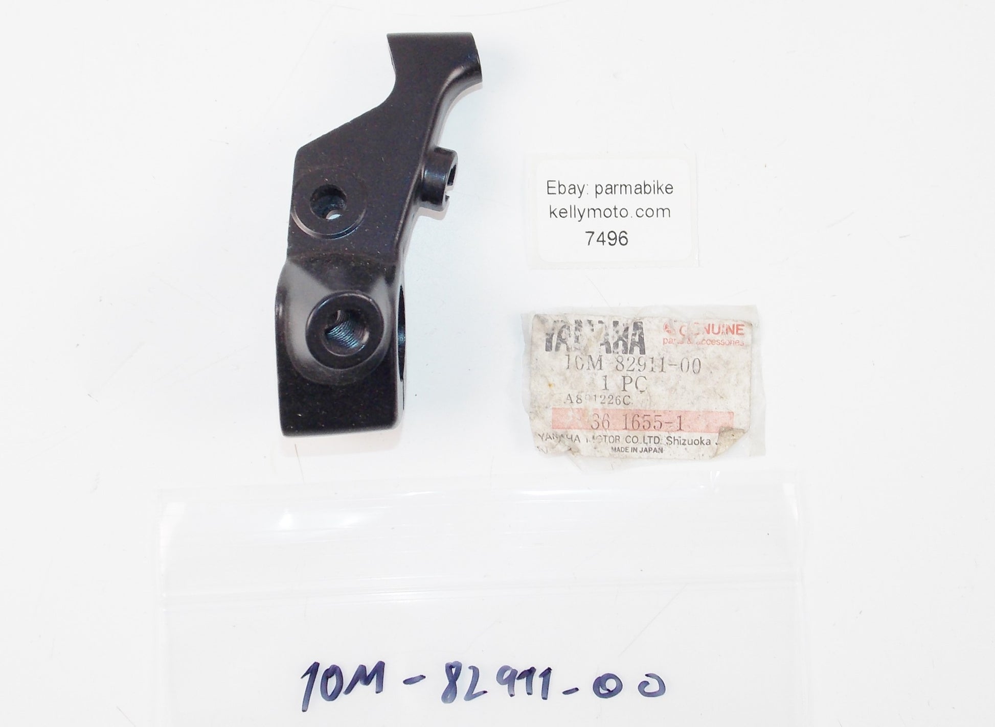 NOS OEM 1982-2010 YAMAHA XV535/1000/1100/750/250/500 LEVER HOLDER 1 10M-82911-00 - MotoRaider