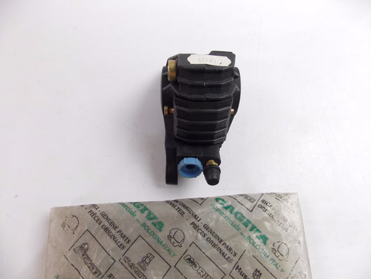 NOS OEM CAGIVA 87 ALETTA ORO 125-S2 REAR HYDRAULIC BRAKE CALIPER ASSY 800047291 - MotoRaider