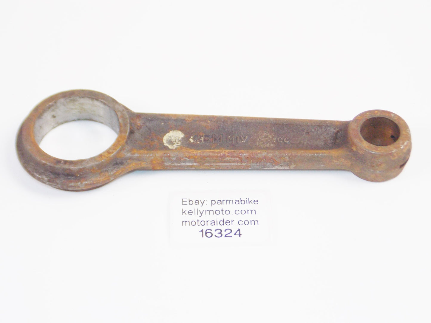 CFM ENGINE MOTOR CONNECTING ROD MI-VAL  OVERALL LENGTH 165mm VINTAGE ITALY - MotoRaider
