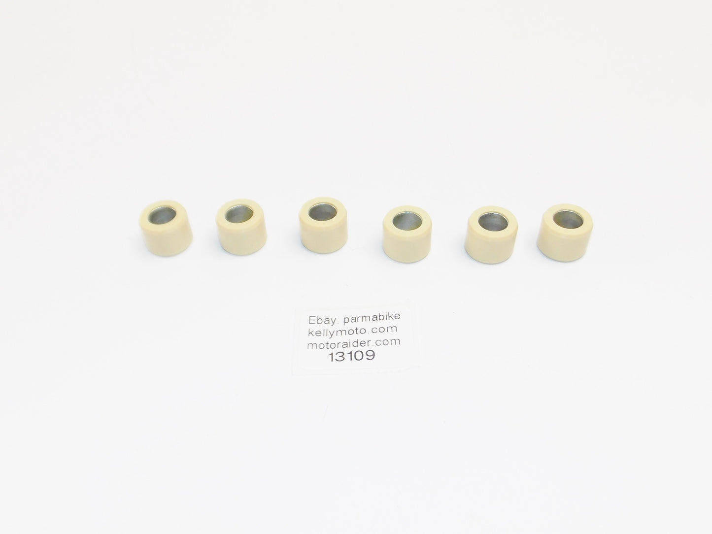 OEM PEUGEOT LXR 125 FAST ROTATION ROLLERS 18X14 # 801080 - MotoRaider