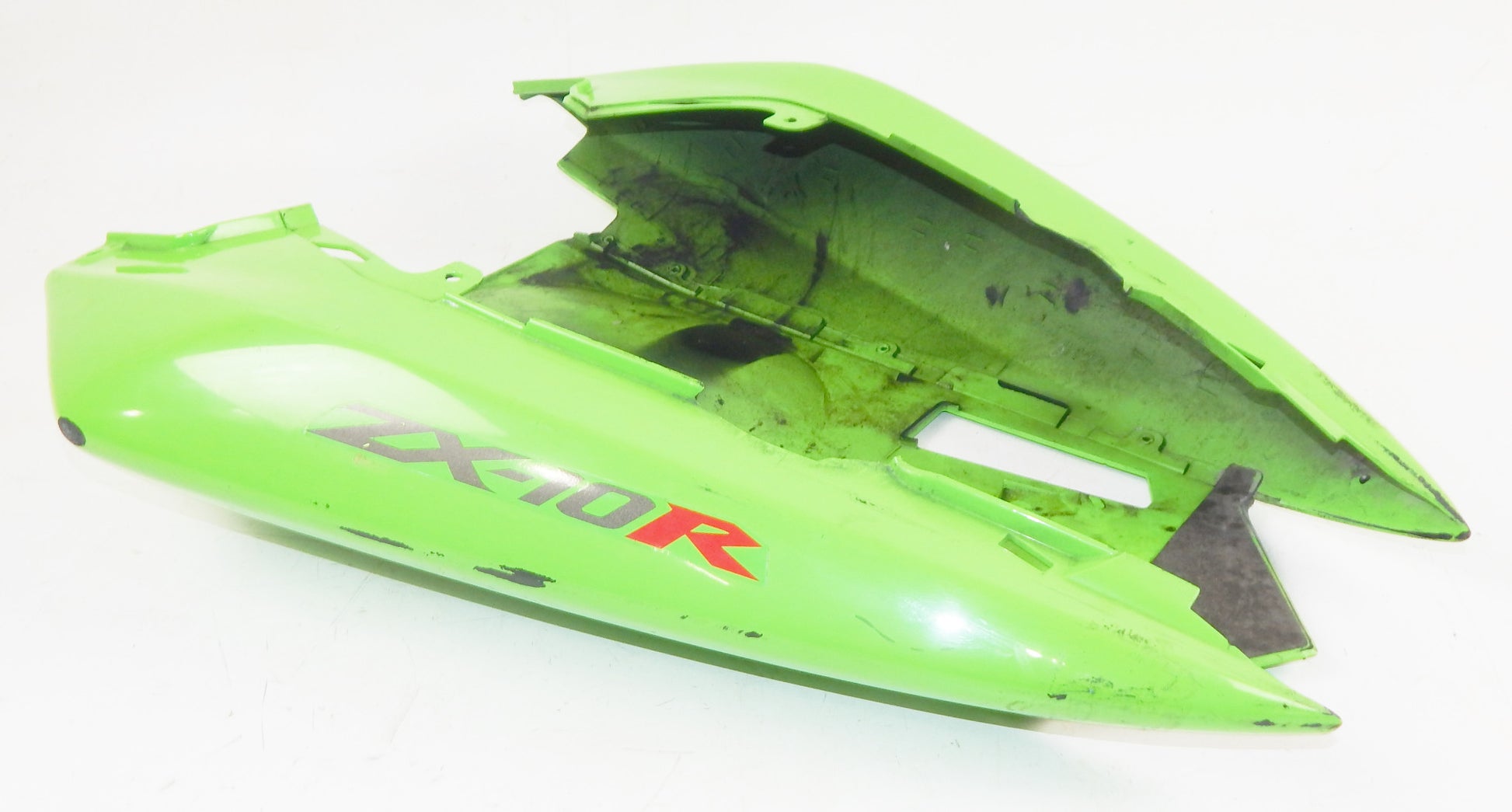 OEM KAWASAKI 2004-05 NINJA ZX10 ZX10R REAR TAIL FAIRING COVER GREEN 36040-0015 - MotoRaider