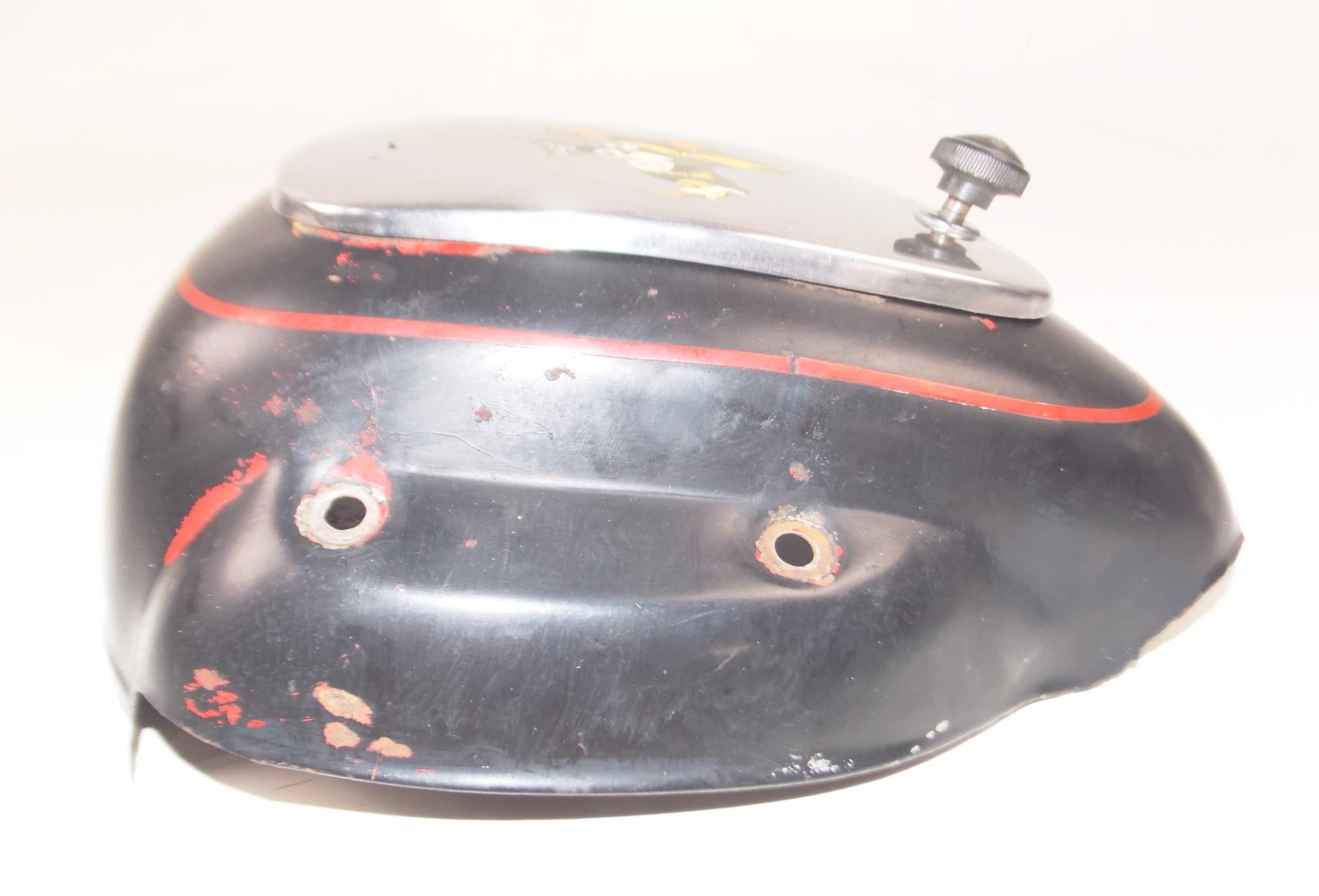 1972 MORINI CORSARO 125 RIGHT CHASSIS FRAME SIDE COVER+SCREW PANEL TOOL BOX - MotoRaider