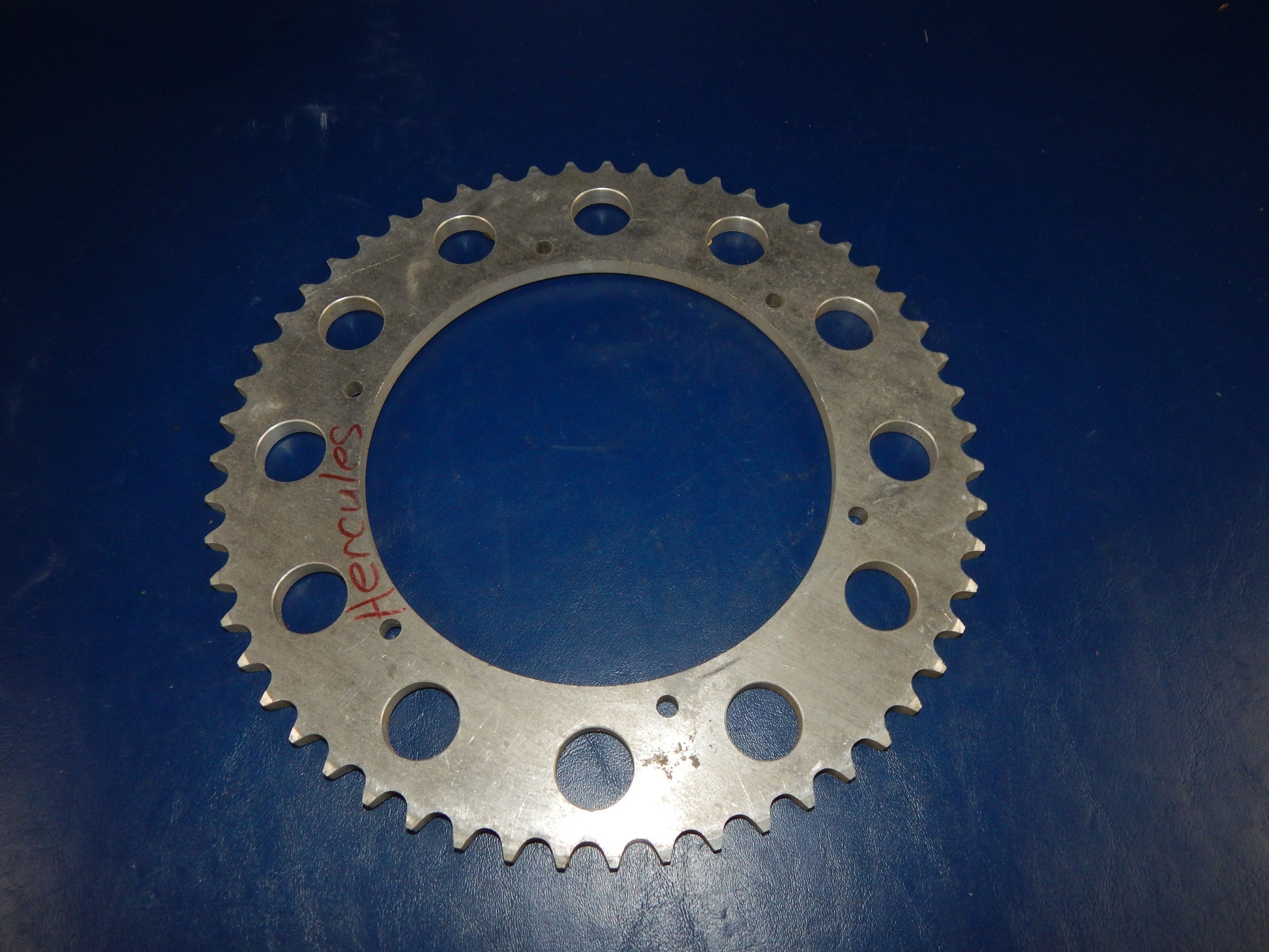 1970's ALLOY 55T REAR SPROCKET HERCULES DKW SACHS VINTAGE MOTOCROSS ENDURO ROAD - MotoRaider