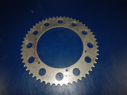 1970's ALLOY 55T REAR SPROCKET HERCULES DKW SACHS VINTAGE MOTOCROSS ENDURO ROAD - MotoRaider