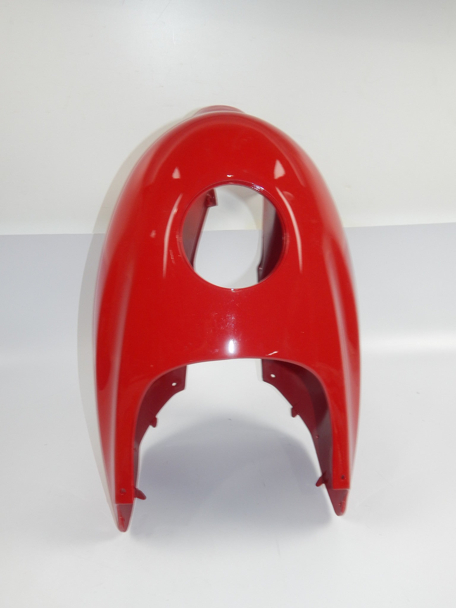 NOS 1993-2000 BMW F650 FUEL GAS TANK COVER PLASTIC SKIN RED 16112346103 ITALY - MotoRaider