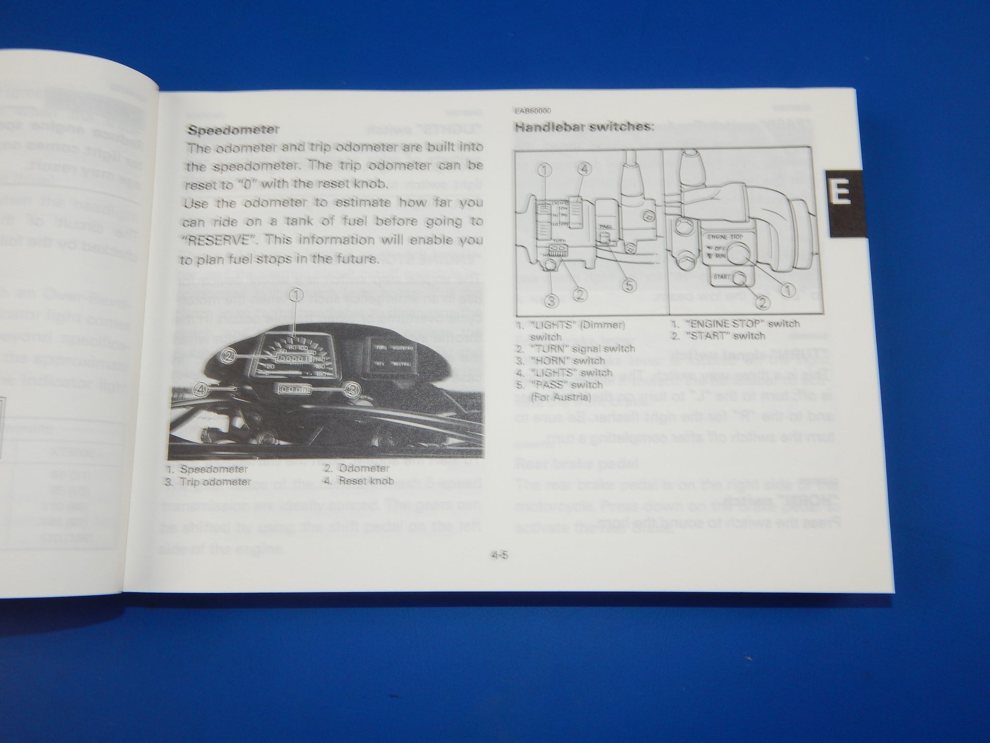 1990 YAMAHA XT 500E 600E USER OWNER MANUAL BOOK 3TB-28199-A1 MULTI LANGUAGE - MotoRaider