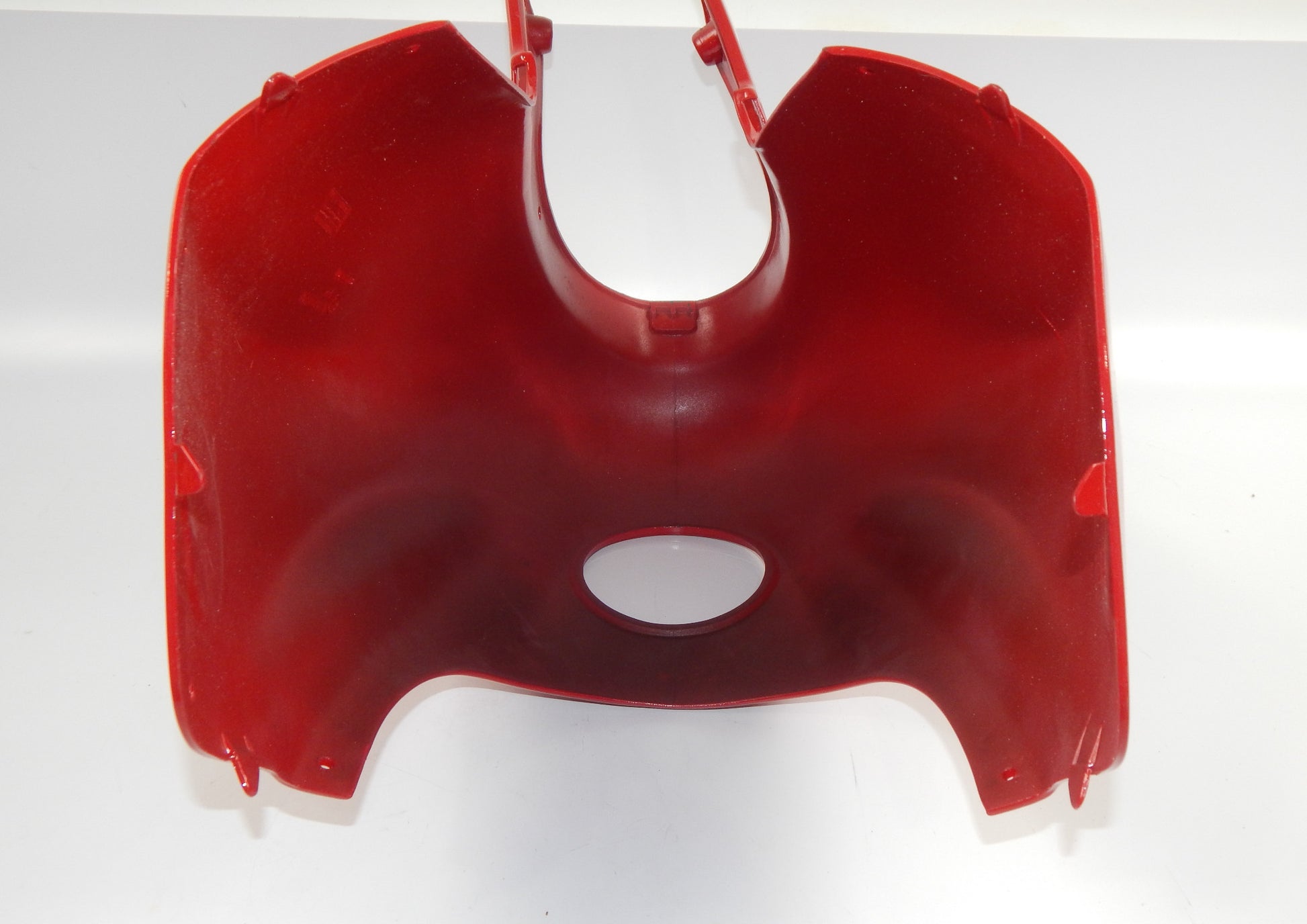 NOS 1993-2000 BMW F650 FUEL GAS TANK COVER PLASTIC SKIN RED 16112346103 ITALY - MotoRaider