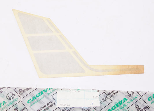NOS CAGIVA MORINI 1987 350 KANGURO X2 / 501 RH STICKER PANEL MARK EMBLEM 330216 - MotoRaider