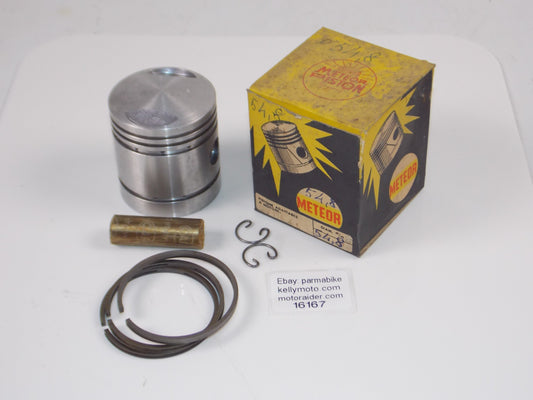NOS METERO 096 PISTON 54.8MM MV 125 SPORT 4-STROKE+RINGS+15MM PIN+CIRCLIPS 16167 - MotoRaider