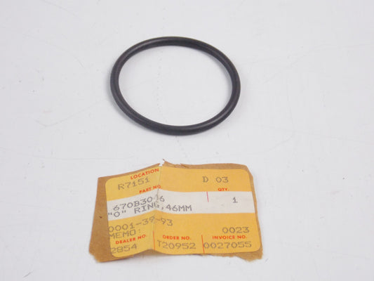 NOS OEM KAWASAKI 2003 | 2013 Z1000 1992-1993 ZX-6 CRANKCASE O-RING 46mm 670B3046 - MotoRaider