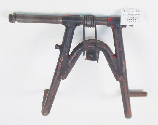 1972 MORINI CORSARO 125 FRAME CHASSIS CENTER STAND+AXLE+SPRING - MotoRaider